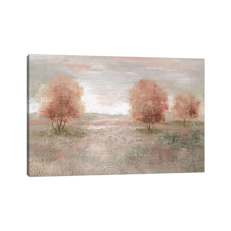 «Springs Awakening» par Nan - reproduction, Toile tendue, H 12 po x l 18 po x 1,5 po