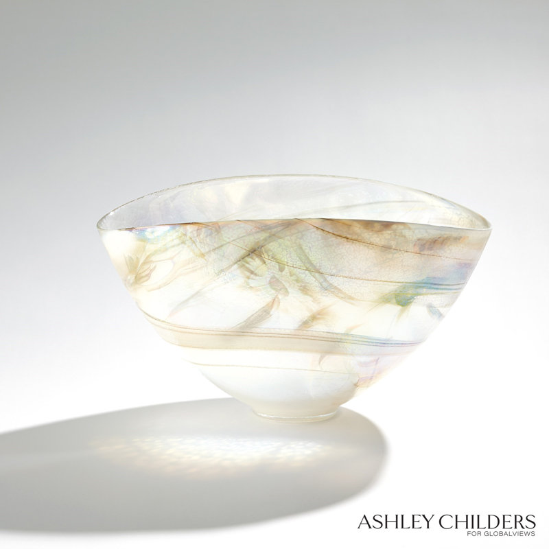 Maura Oval Bowl-Lg, 10" H x 17" W x 11.25" D