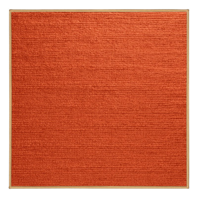 Machine Washable Solid Red Area Rug