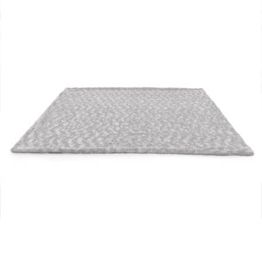 Replacement Cover for Calming Shag Fur CertiPUR Orthopedic Nap Mat