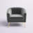 Lucciano Velvet Barrel Chair-1742817055