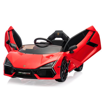 12V Licensed Lamborghini Revuelto Kids Ride On Car, Electric Sports Car Toy, Battery Powered Vehicle with Bluetooth, USB and Music Function