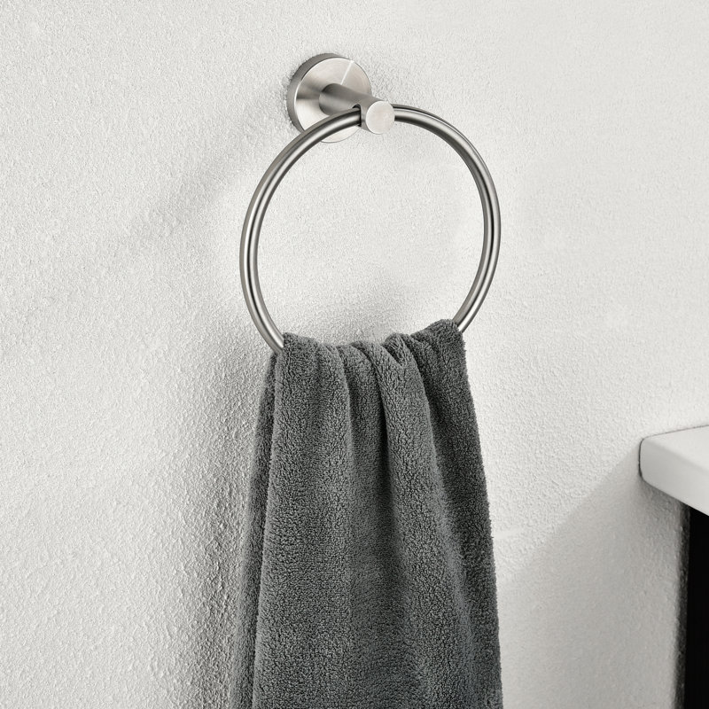 6 - Piece Bathroom Hardware Set, Brushed Nickel