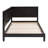 Twin Size Wood Daybed/Sofa Bed, Espresso-1182958747