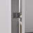 44 - 48"X76" Aluminum Frame Double Sliding Shower Door, 1/4" (6Mm) Clear Tempered Glass, Finished, Waterproof Design, Adjustable Size