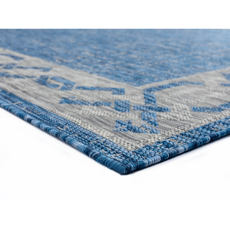 Tapis bleu Mcclinton, Rectangle 7 pi 10 po x 10 pi 6 po