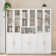 Storage Bookcase with Glass Door