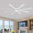 Liosbel Industrial Dc Motor Ceiling Fan With Light,Large Ceiling Fan With 8 Reversible Blades,2 Downrods,6-speed Remote Control,Home Or Commercial Ceiling Fans for Porch/Garage/Shop-664049567-656496832-658743942