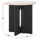 Table d'appoint Malachi Travertine