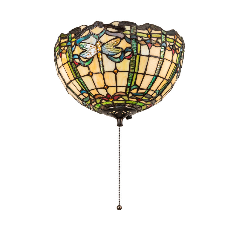 Dragonfly 3-Light Universal Ceiling Fan Bowl Light Kit