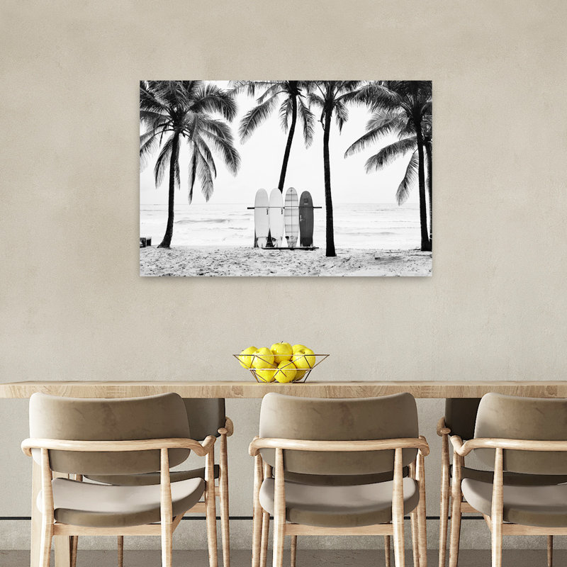 Art mural contemporain The Boards, 24" H x 36" W
