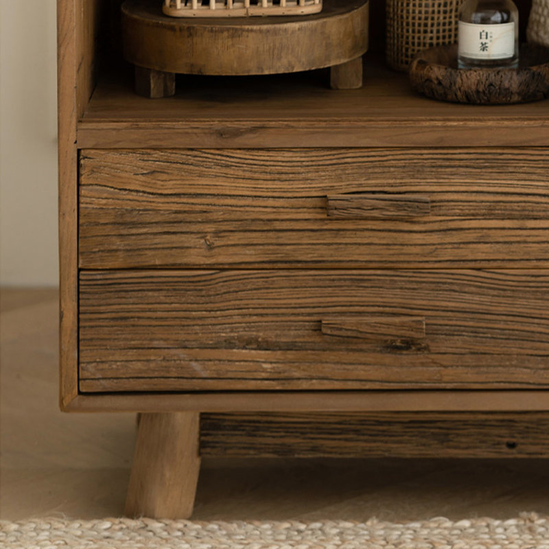 Retro storage cabinet organizer