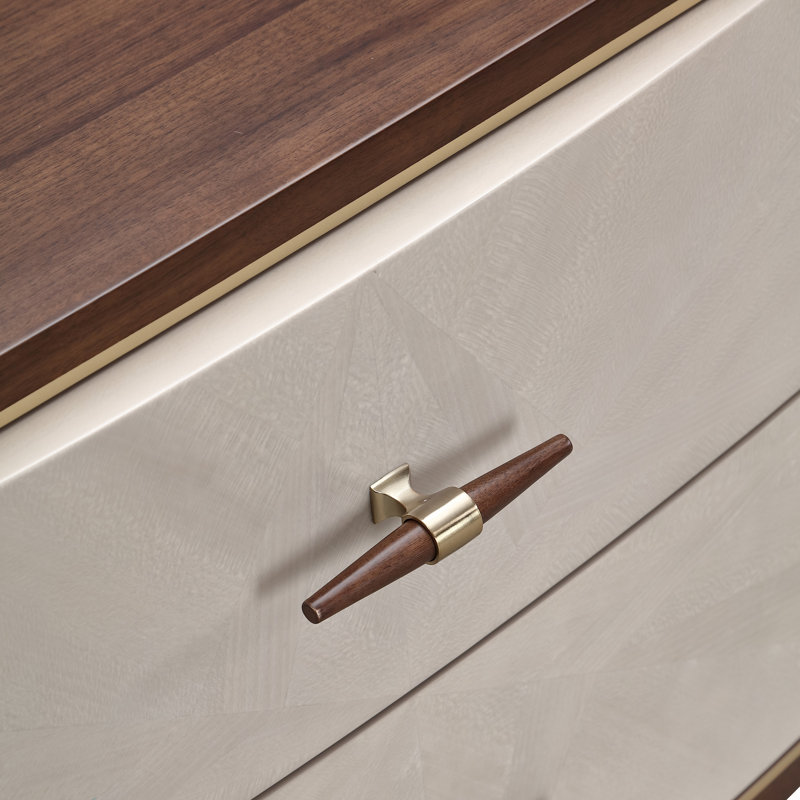 Houston Large Nightstand - Walnut