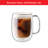 ZWILLING J.A. Henckels Sorrento Plus Double-Wall Glass Coffee Mug, Clear