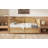 Traditional Style Rattan Daybed With Twin Size Trundle For Limited Space, Guest Room, No Box Spring Needed,Antique Walnut-248008123