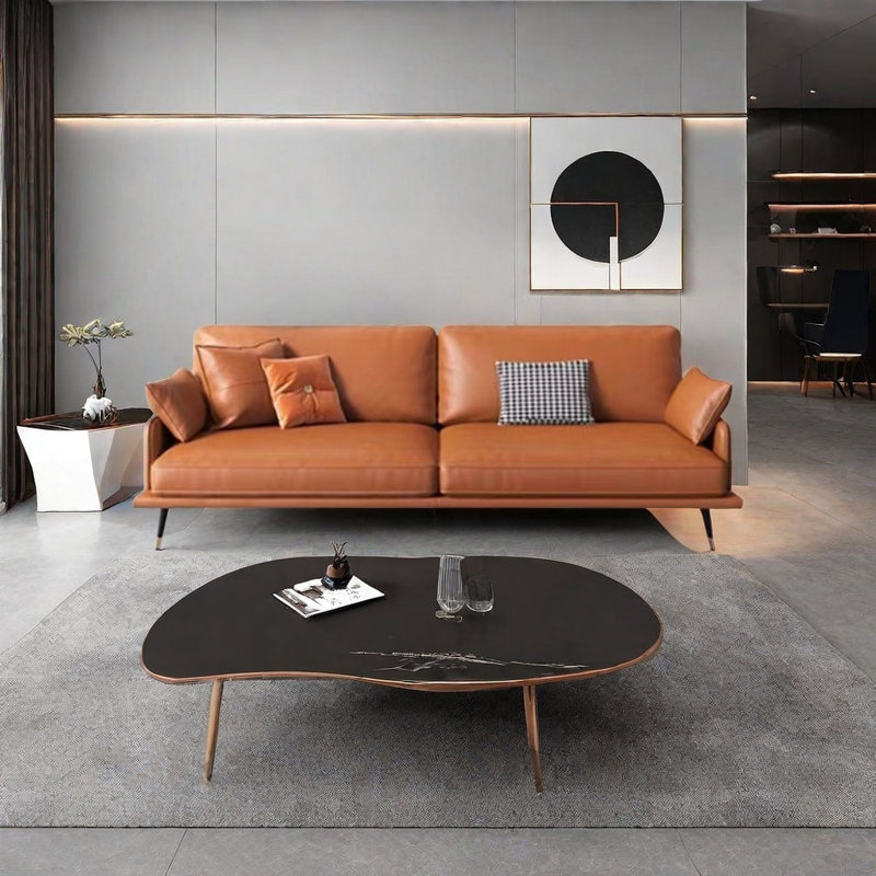 Canapé de bureau simple style moderne italien des affaires