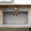Ensemble d'évier de cuisine à simple cuve encastrable 33 po x 22 po Karran Quartz-50597855