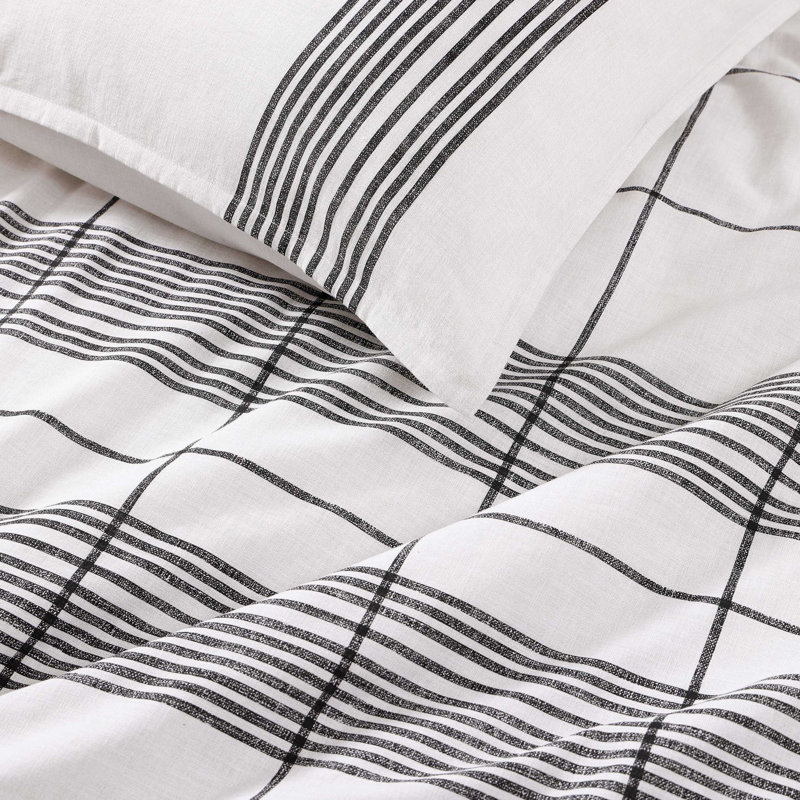 Ensemble d'édredon Tommy Hilfiger Brooklyn Heights, Édredon pour lit simple + 1 taie décorative stan