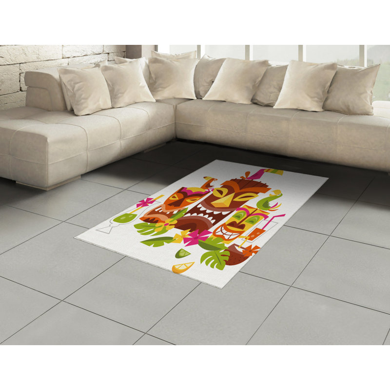 Hammd Hand Woven Area Rug, Rectangle 120 x 180cm