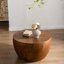Table basse 31,50 "en forme de seau de style rétro avec fonction de rangement, pour le bureau, la salle à manger et le salon