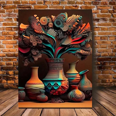 1 Piece Wrapped Canvas Wall Art