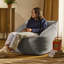 icon Milano Velvet Armchair Bean Bag-63189117