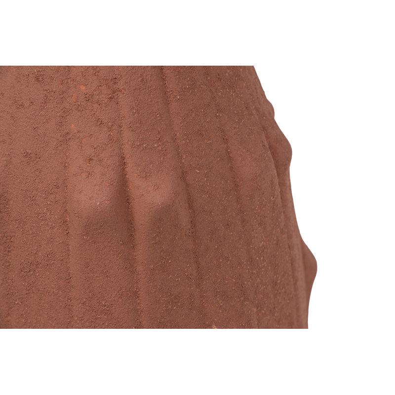 CERAMIC VASE , Brown, 56cm H x 18cm W x 18cm D