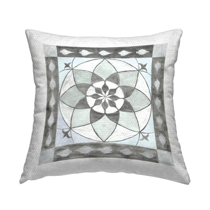 Geometric Outdoor Throw Pillow