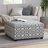 Square STORAGE Ottoman