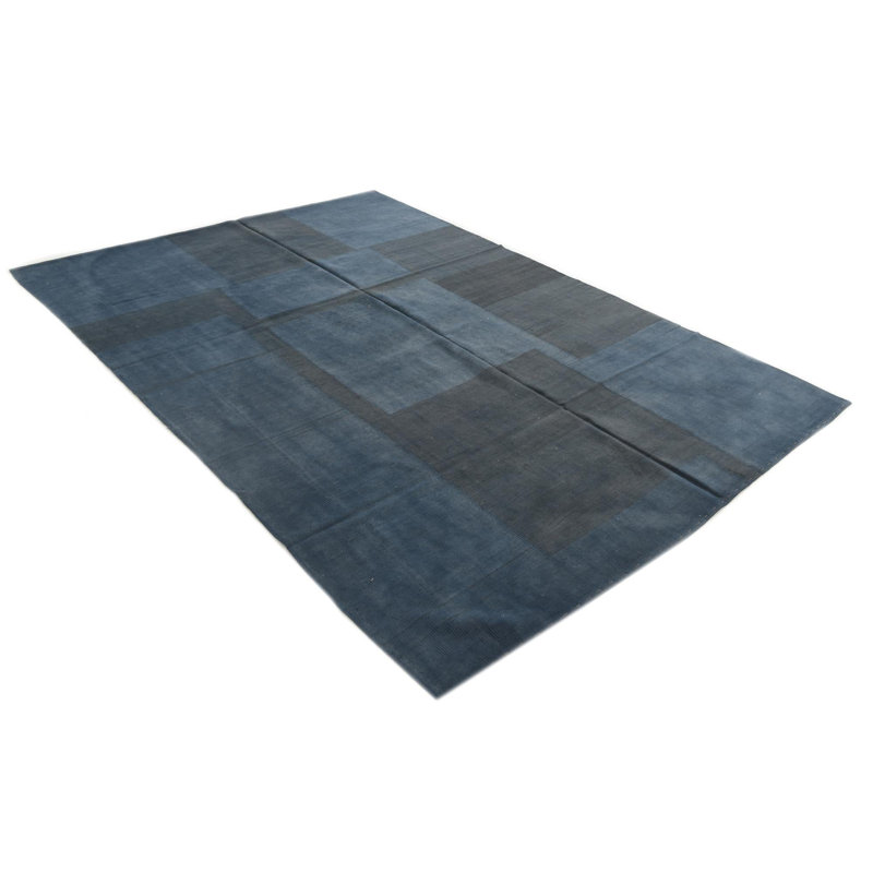 Tapis bleu marine 6x9