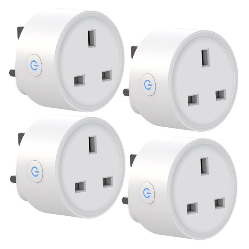 Smart Plug WiFi Alexa Plugs, Avatar Controls Smart Home Mini Outlet 13A Wireless Timer Socket Works with Amazon Alexa (Echo and Echo Dot), Google Home, SmartThings, No Hub Required, 2.4 GHz