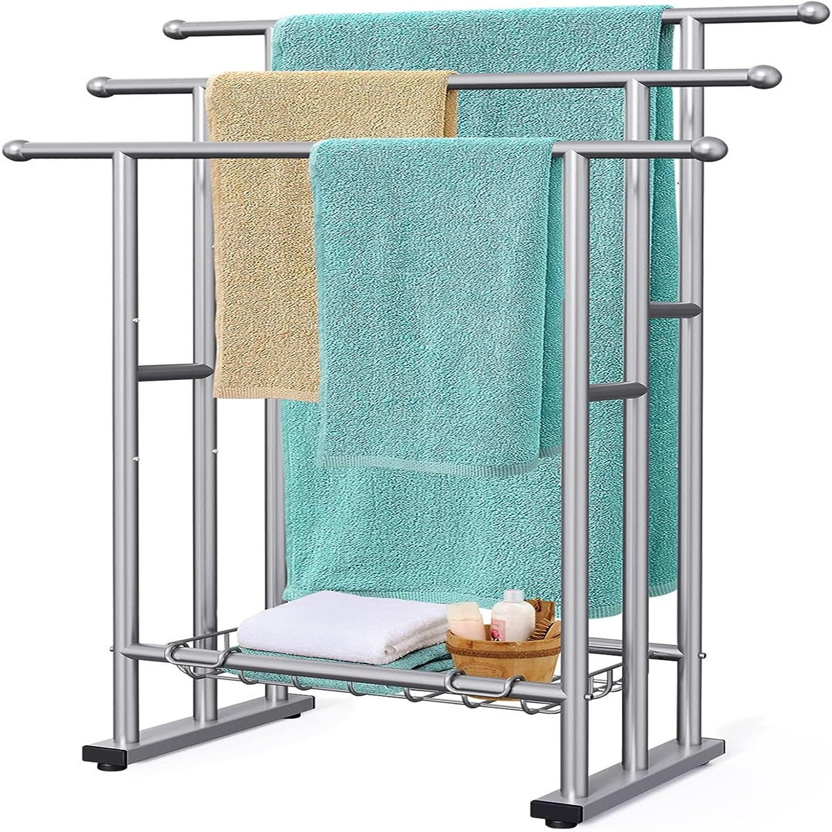 YITAHOME Freestanding Towel Stand | Wayfair