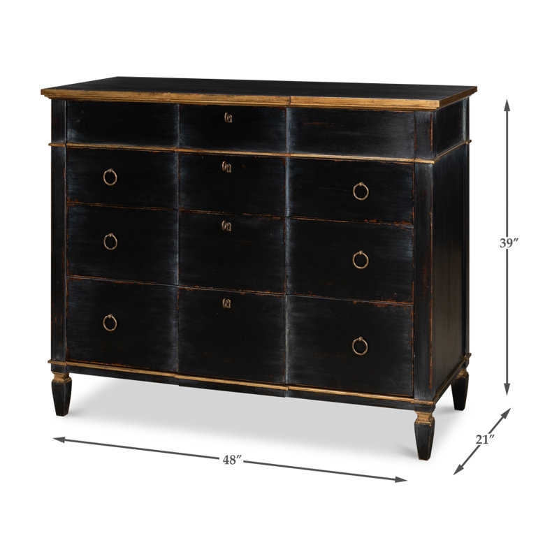 Commode 4 tiroirs Azzalene