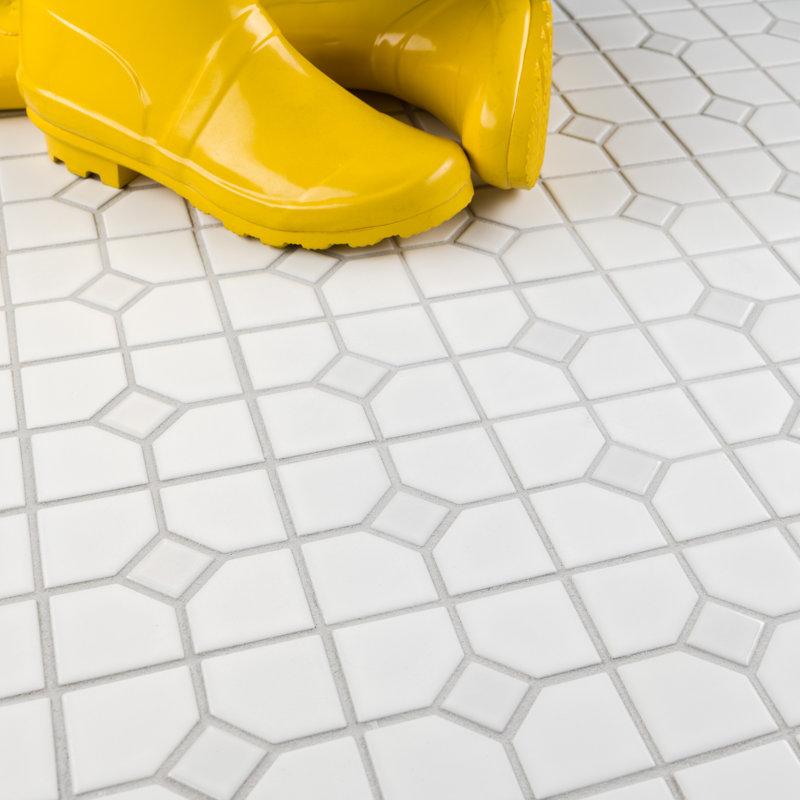 Oxford Porcelain Mosaic Wall & Floor Tile