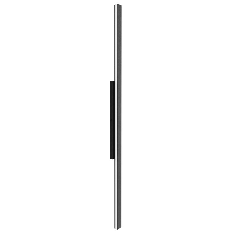 Avenue Outdoor Black Wall Sconce, 68" H x 5" W x 3" D
