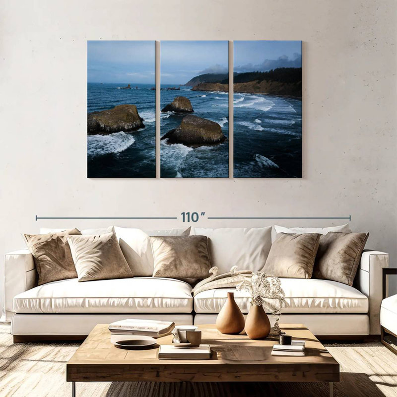 Gillard Oregon Coast, 48" H x 74" W
