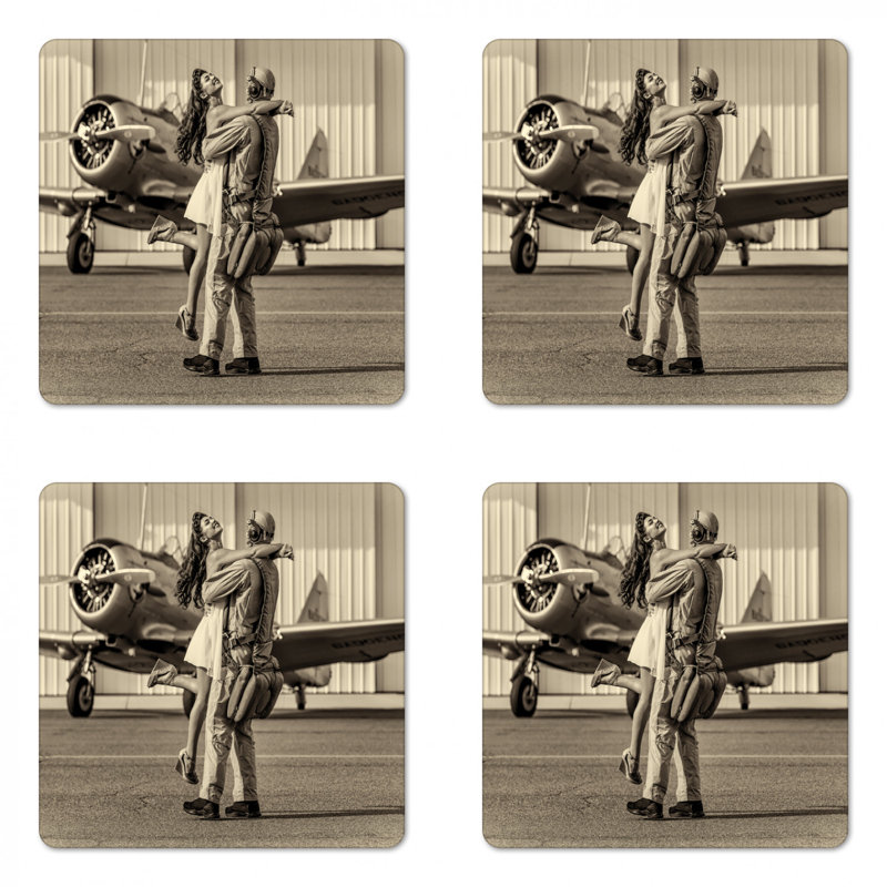 Sous-verre avion