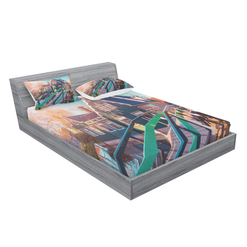 Microfiber Sheet Set, Full Sheet Set with Fitted Sheet and 2 Pillowcases