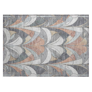 Machine Washable Indoor/Outdoor Arline ACN2174 Modern Rug