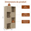 125cm H X 60cm W Toy Storage Kids Bookcase-694315366