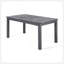 Table de salle à manger d'extérieur extensible en bois d'acacia, gris foncé-613743436