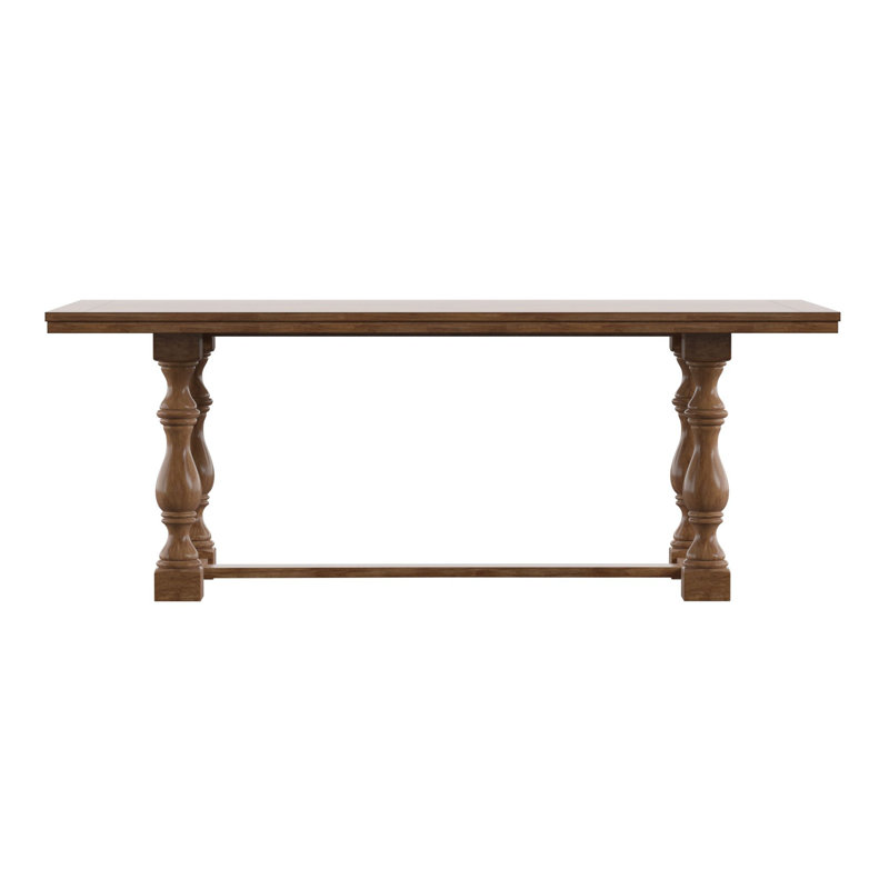 Fortville Solid Wood Dining Table, Oak