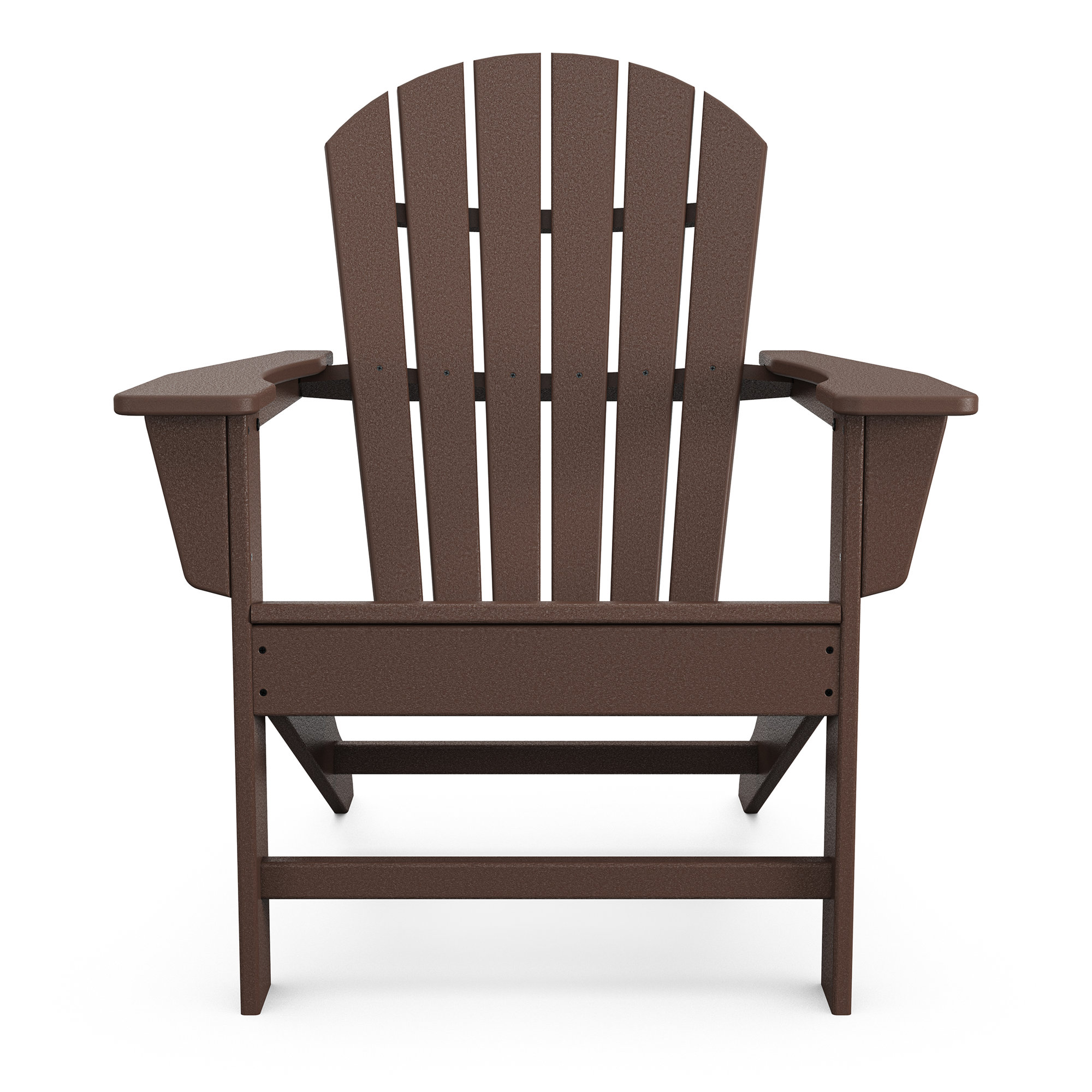 POLYWOOD Adirondack Chair, Mahogany