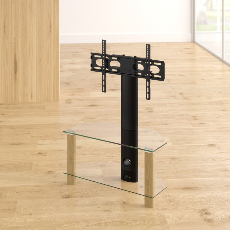 Ulmer Unfinished TV Stand for TVs up to 32", Light oak