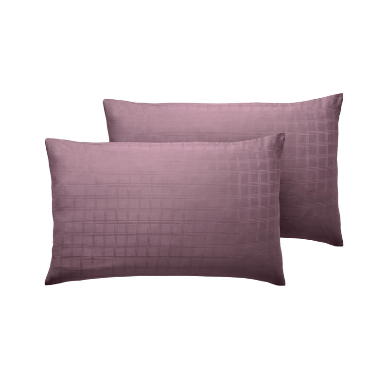 Florance 100% Cotton Pillowcase, Wine