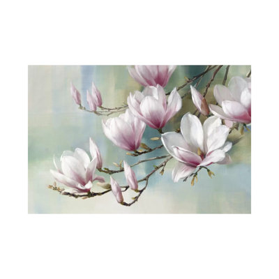 Magnolia Morning - Wrapped Canvas Painting