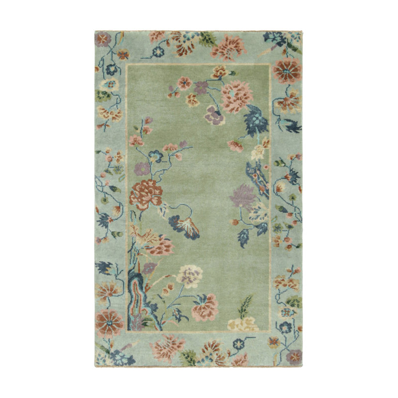 One-of-a-Kind 3'1x5'0 Hand Knotted Area Rug