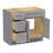 36'' Single Bathroom Vanity Base Only-93719233