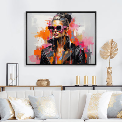 Luruxy Couture Woman Portrait - Fashion Wall Art Prints