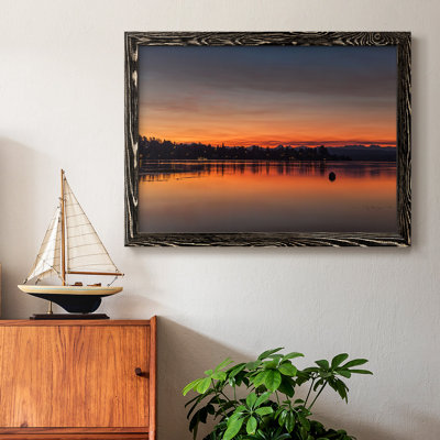 «Blaze of Glory», reproduction d'un seul cadre photo sur toile